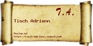 Tisch Adrienn névjegykártya